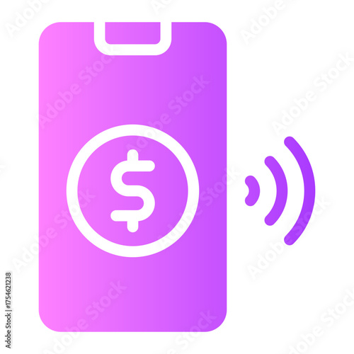 tap to pay gradient icon