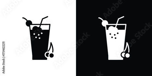 Smoothies icon concept design element. pictogram icons.