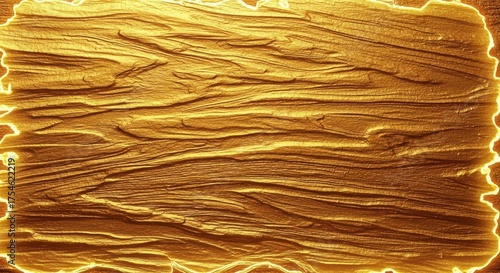 Golden textured surface with bright border glow