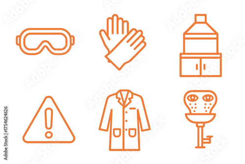 Essential laboratory safety equipment and personal protective gear for chemical hazard protection