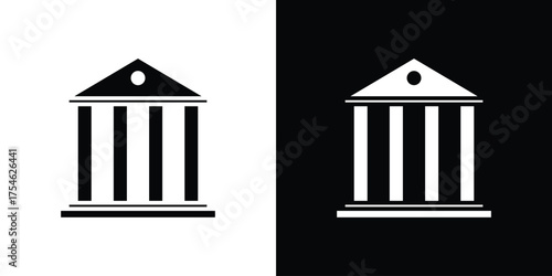 Institute icon concept design element. pictogram icons.