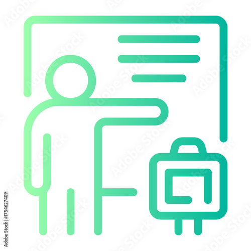content creator gradient icon