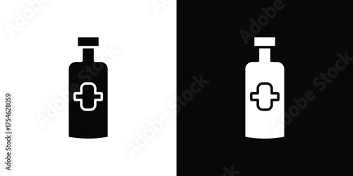 Gin icon concept design element. pictogram icons.