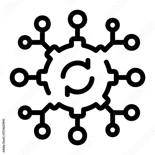 automation line icon