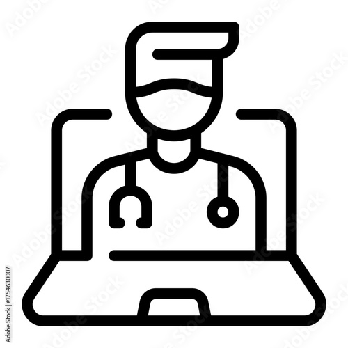 online consultation line icon
