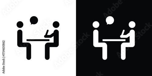 Counsel icon concept design element. pictogram icons.