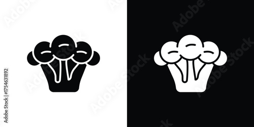Cauliflower icon concept design element. pictogram icons.