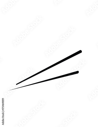 needle isolated on white background