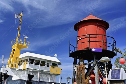 Flora Maritime and Beachcomber Museum, the largest museum of flotsam and jetsam in the world, De Koog, Holland, Netherlands