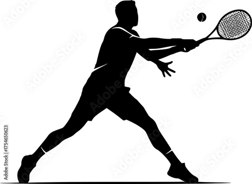 Soccer player kicking ball action sport game silhouette vector illustration
