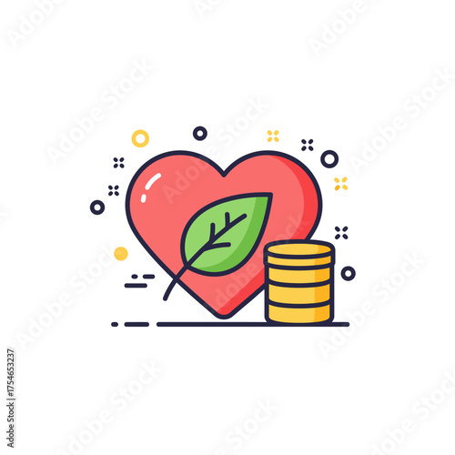 Healthy Financial Heart Balancing Nature and Finances for a Sustainable Future