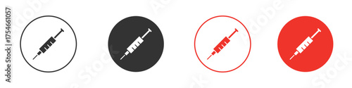 Vaccination icon. pictogram sign for Ui UX