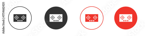 Stove icon. pictogram sign for Ui UX