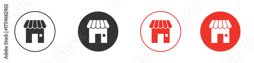 Store icon. pictogram sign for Ui UX