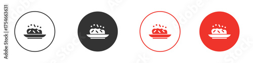 Risotto icon. pictogram sign for Ui UX