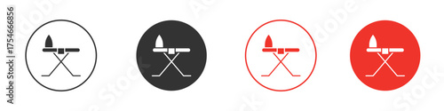 Iron board icon. pictogram sign for Ui UX