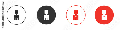 Dispenser icon. pictogram sign for Ui UX