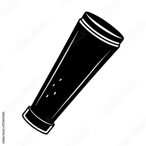 Toothpaste Tube Vector | Clean Dental Hygiene Graphic Design Illustration