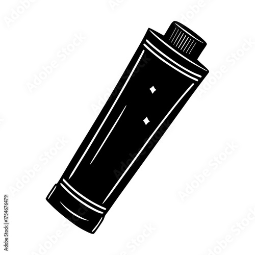Toothpaste Tube Vector | Clean Dental Hygiene Graphic Design Illustration