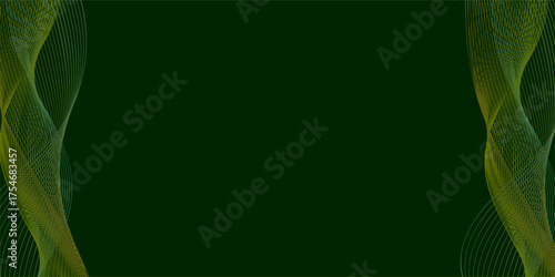 abstract green background with lines. green abstract background. 
