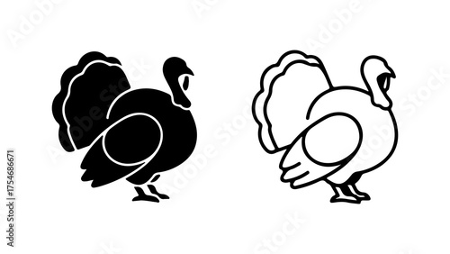Turkey icons with transparent background