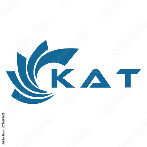 KAT letter design. KAT letter technology logo design. KAT Monogram logo design for an entrepreneur and business