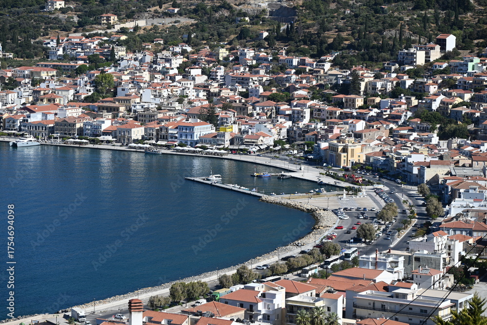 Obraz premium Samos, city, Greece