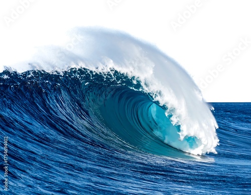 Fototapeta Naklejka Na Ścianę i Meble -  Powerful ocean wave cresting