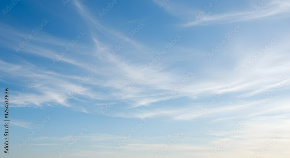 Obraz premium cielo azul con nubes