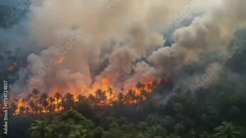 Wallpaper Mural fire in the sky Torontodigital.ca