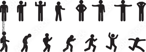 silhouettes of people