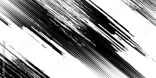 Tire tracks background for rally, drift, motocross, off-road and other auto and motorsport. Black tire marks on a white background with a worn effect and splashes of dirt. Vector isolated texture