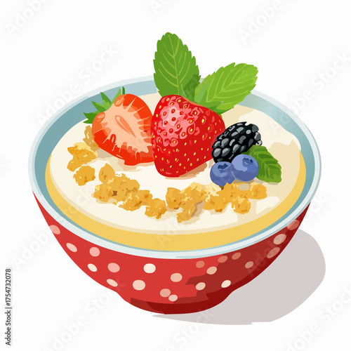 Strawberry Cheesecake Bowl