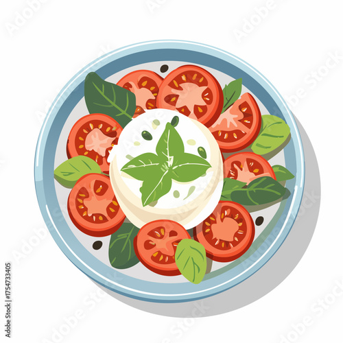 Caprese Bowl Modern