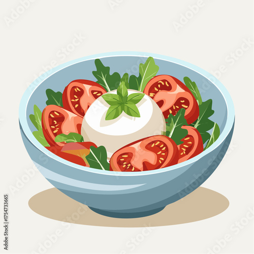Caprese Bowl Modern