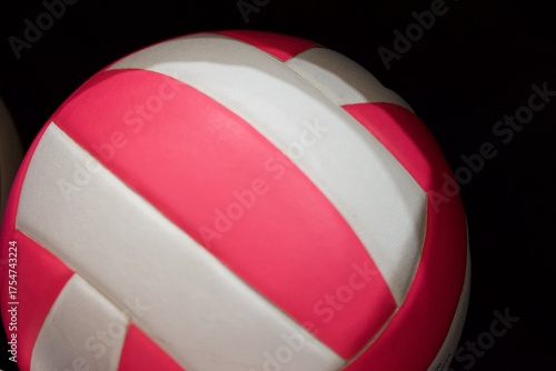 Pink Volleyball