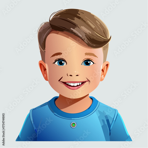 Lachendes Kleinkind