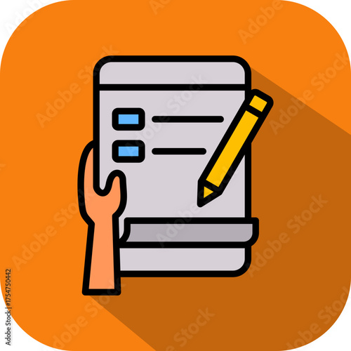 To Do List isometric icon
