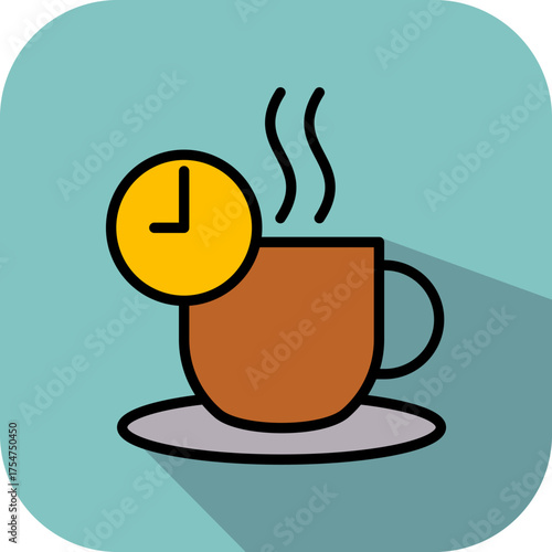 Coffee Break isometric icon
