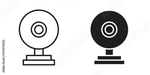 Webcam icon in vector. Logotype