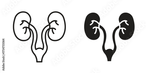 Urology icon in vector. Logotype