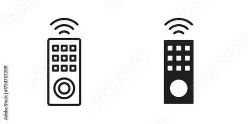 Remote icon in vector. Logotype