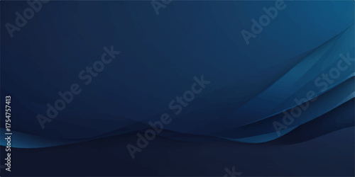 Flowing blue abstract background with dynamic curved lines and light waves creating a futuristic digital pattern