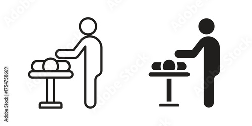 Massage icon in vector. Logotype