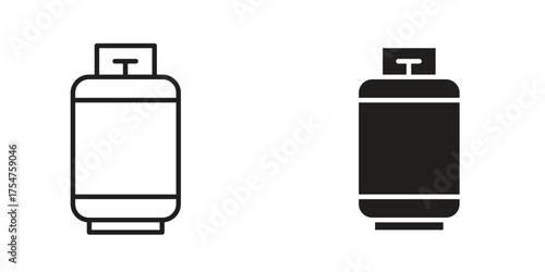 LPG icon in vector. Logotype