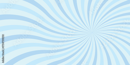 Sunburst light radial background Swirl groovy sunburst, circus marquee pattern, vintage carnaval background, red circle rays on beige.