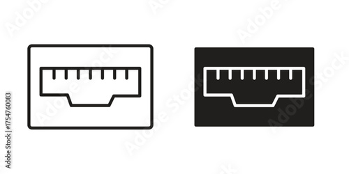 HDMI icon in vector. Logotype