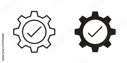 Execution icon in vector. Logotype