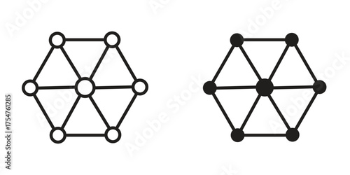 Dependency icon in vector. Logotype