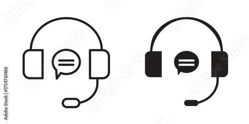 Customer support icon in vector. Logotype